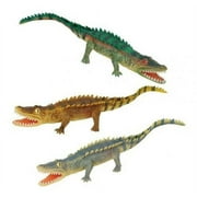 ~ 3 ~ Soft PVC Alligators ~ Approx. 14" Long ~ Assorted ~ New