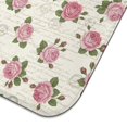thumbnail image 5 of Pioneer Flower Floral Print Pattern Kitchen Dish Drying Mat 1 Pack, Ultra Absorbent Microfiber Drainer Mat, 16"x18", 5 of 6