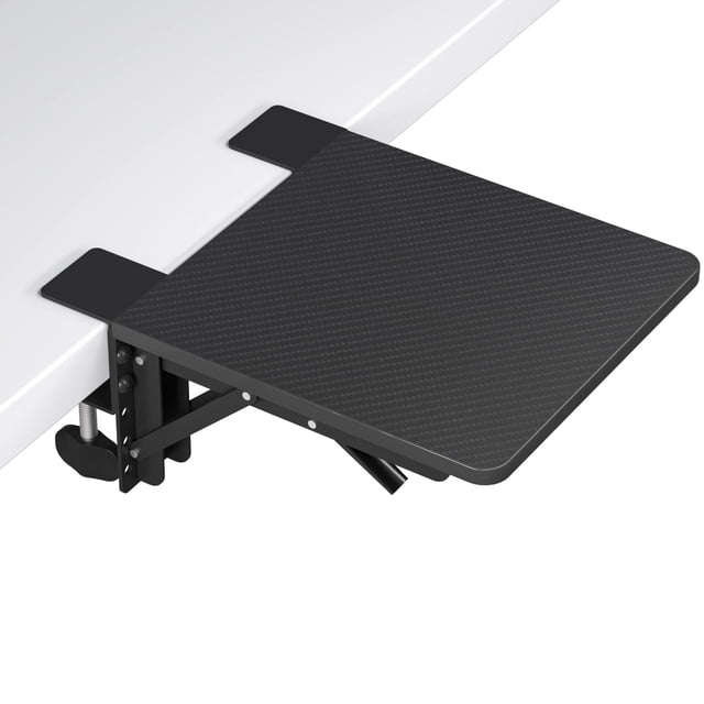 Bandeja extensible de escritorio BONTEC EH03-US, ergonómica, 24 x 23 cm, 1,5 kg