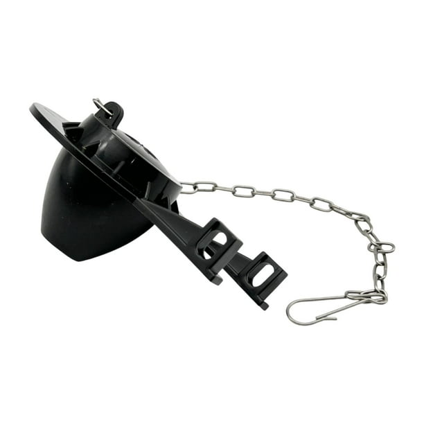 Leefasy Universal Toilet Flapper – 2-Inch PVC Tank Stopper With Stainless Steel Chain, Leak-Proof Replacement