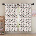 thumbnail image 5 of Blackout Kids Curtains,Beige Cow Spot Pattern Childrens Insulated Curtains Set Of 2,Bedroom Essentials,Toddler Room Decor 52x63in(132x160cm), 5 of 5