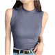 thumbnail image 2 of mfyjkho Camisetas Sin Mangas, Camisola Interior Sin Mangas Con Cuello Redondo Y Rosca Para Mujer Para Cubrir El Pecho Accesorio. Se Usa Externamente. Se Usa Internamente. Tops Casuales Para Mujer M, 2 of 9