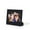 Black_Type B, variant on Modern Tabletop Photo Display Frame 5Inch Resin Picture Holder With Back Folding Standing Vertical Horizontal