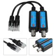 thumbnail image 3 of Transmetteur Coaxial Réseau, 1 Paire 10/100Mbps 1CH Passif IP Réseau Passif Rallonge Ethernet sur Coaxial Câble Coaxial vers Ethernet Adaptateur pour Caméra IP NVR, 3 of 7