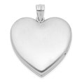 thumbnail image 6 of Auriga 925 Sterling Silver Rhod-plated 24mm D/C Cross Ash Holder Heart Locket (L-30.25mm, W-23.75mm) for Women, 6 of 6