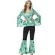 thumbnail image 4 of Traje de discoteca para mujer, disfraz hippie de los años 70, atuendos retro, vestido de baile brillante, pantalón acampanado, atuendo elegante, disfraces de cosplay de Halloween, 4 of 5