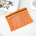 thumbnail image 5 of Uxgjfwu Pencil Case Three Hole Cloth Double Layer Mesh Large Capacity Zipper Organizer for Sch-ool Office Supplies 2 Pack, 5 of 9