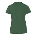 thumbnail image 2 of Playera Fruit Of The Loom para Mujer, Cuello V Manga Corta Verde Talla  EG, 2 of 4