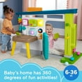 thumbnail image 4 of Fisher-Price Laugh & Learn Ultimate Playhouse Baby & Toddler Electronic Learning Toy, 4 of 8