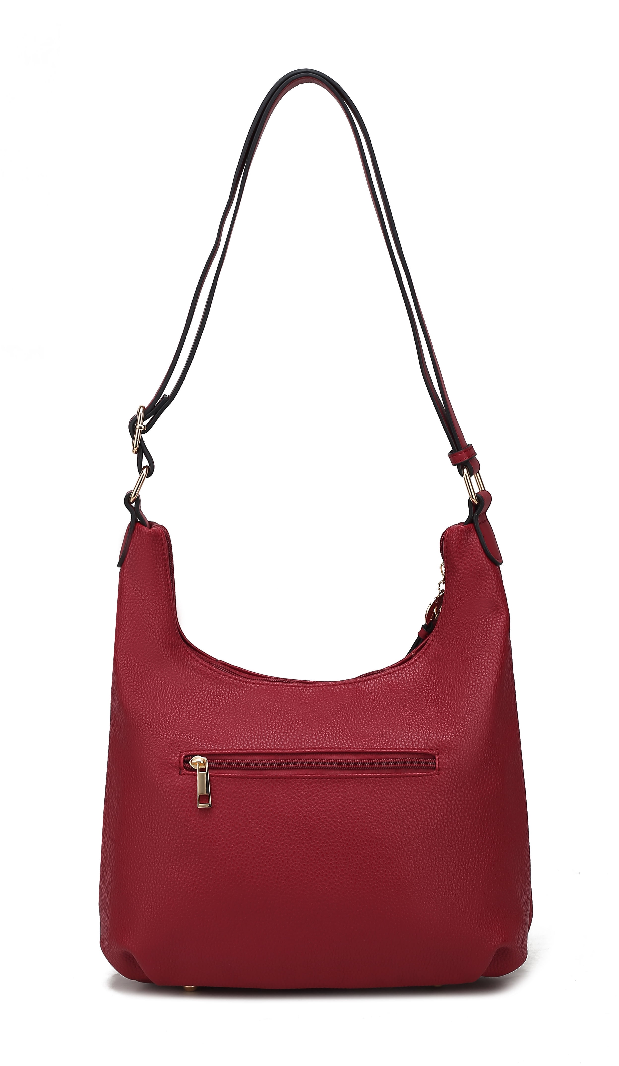 MKF Collection Lavinia Shoulder Bag for women, Vegan Leather Hobo handbag Purse by Mia K.