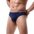 thumbnail image 3 of zuwimk Mens Underwear,Men's Thongs Underwear Quick-Drying Comfortable T-Back Z-Blue,L, 3 of 5