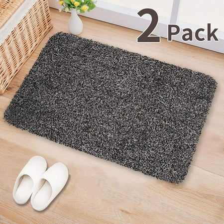 Water Trapper Door Mat Popeven 2pcs Doormat Absorbs Water 28