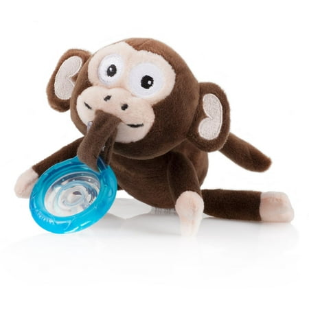 Nuby™ Plush Snoozie Pacifier Holder (Monkey) Case Pack of 12