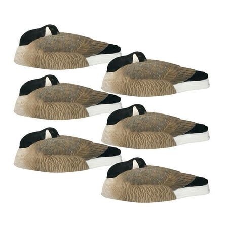 Big Foot Oversized Canada Goose Sleeper Shell Decoys - 6 Pack