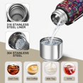 thumbnail image 3 of 20 Oz Pioneer Flower Coffee Tumbler Double Wall Insulated Stainless Steel Water Bottle | Metal Reusable Thermoses Flask with Cup Cap | Leak & Sweat Proof with Anti-Dust Lid, 3 of 7