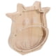 thumbnail image 3 of Animal Shape Money Box Made Of Wood Useful For Children And Adults In Beige Color Perfect For Graduation Season And Thanksgiving 1 Pcs, 3 of 5