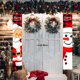 thumbnail image 3 of Christmas Decoration Curtain Decoration Couplets Hanging Flags, 3 of 9
