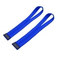 thumbnail image 4 of Correas para levantamiento de pesas, muñequeras para levantamiento de pesas, correas de entrenamiento para fuerza Azul, 4 of 9