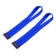 thumbnail image 4 of Correas para levantamiento de pesas, muñequeras para levantamiento de pesas, correas de entrenamiento para fuerza Azul, 4 of 9