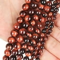 thumbnail image 3 of Natural Red Tiger Eye Beads, Grade AAA Gemstone Round Loose Beads 6MM 60PCs Bulk Lot Options, Semi Precious Stone Beads for Jewelry Making, 3 of 4