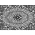 thumbnail image 1 of Ahgly Company Machine Washable Indoor Rectangle Transitional Carbon Gray Area Rugs, 2' x 4', 1 of 7