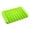 Green, variant on Farfi Home Bathroom Anti-Slip Silicone Draining Soap Holder Storage Tray Dish Plate (Black)
