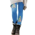 thumbnail image 1 of Zhanying Leggings de Noël pour Femmes Rouges Respirants Résistants aux Plis Leggings d'Entraînement pour Femmes avec Poches Bleu TG, 1 of 7