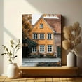 thumbnail image 6 of European Style House Canvas Painting/Wall Art， Suitable for Living Room， Bedroom， Dining Room， Office， Hallway Decoration, 6 of 8