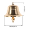 thumbnail image 2 of SHOWERORO Brass Hanging Bell Pendant for Dog Collar DIY Golden Hanging Decoration 1Set, 2 of 7