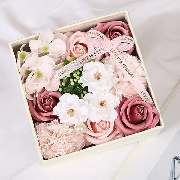Caja de Flores de Jabón BLESIY Jabón Floral Perfumado
