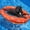 Orange, variant on Dog Pool Float, Dog Floats for Pool, Dogs Raft for Small Medium and Large Dogs for Beach, Lake, River Scratch Resistant