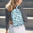 thumbnail image 5 of Naloa Cute Shark Print Durable Canvas College Rucksack,Laptop Excursion Backpack,Travel Notebook School Backpack,Bookbag For Men Women, 5 of 5