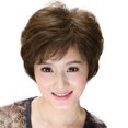 thumbnail image 2 of Perruque Bouclée Courte pour les Femmes d'Âge Moyen Résistant à la Chaleur Mode Synthétique Sexy Cheveux Moelleux, 2 of 2