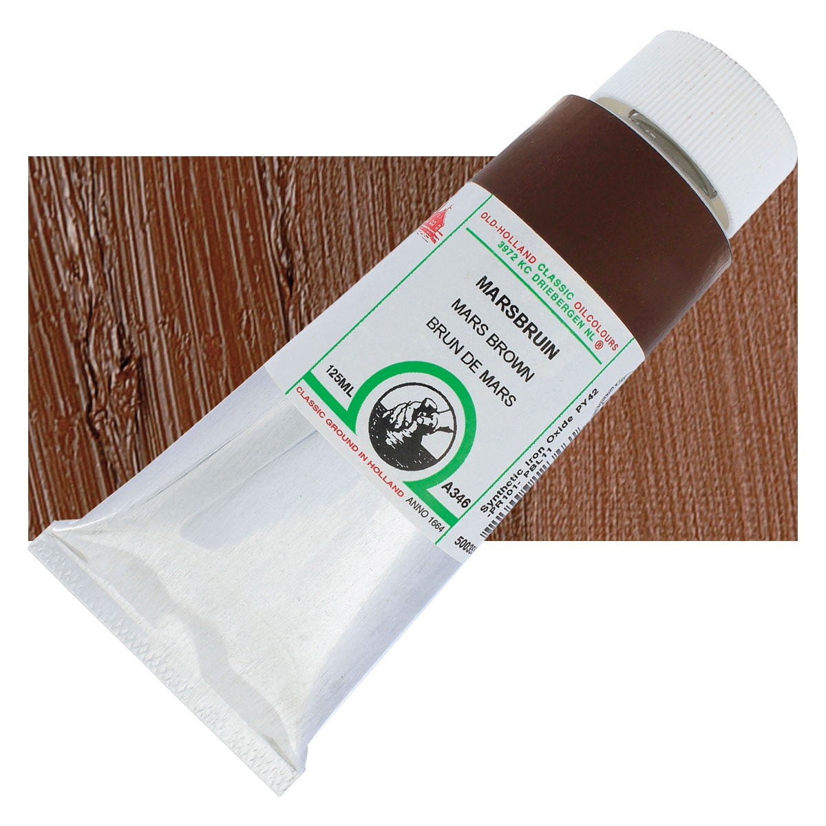 Old Holland Classic Oil Color Mars Brown, 125 ml tube