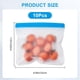 thumbnail image 2 of 10 paquetes de bolsas reutilizables para almacenar alimentos, lavables, aptas para lavavajillas, reutilizables, para congelador, para el almuerzo., 2 of 6