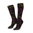 thumbnail image 2 of Fotbe Butterfly print Women's Men's Novelty Crew Socks Cotton Socks Knee High Socks for Walking,Running,Nurses,Pregnancy, 2 of 9