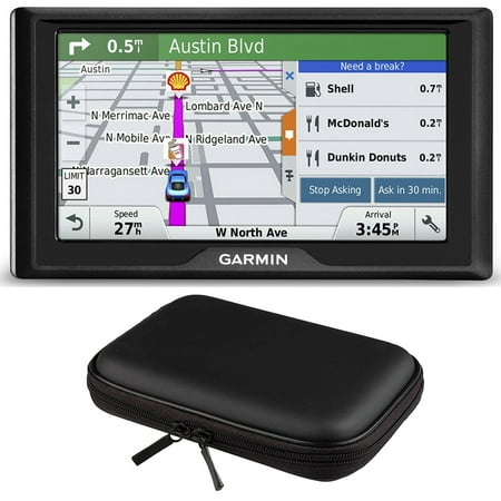 Garmin Drive 60LM GPS Navigator (US) 010-01533-0C Hardshell Case Bundle includes GPS and PocketPro XL Hardshell (Best Gps In India)