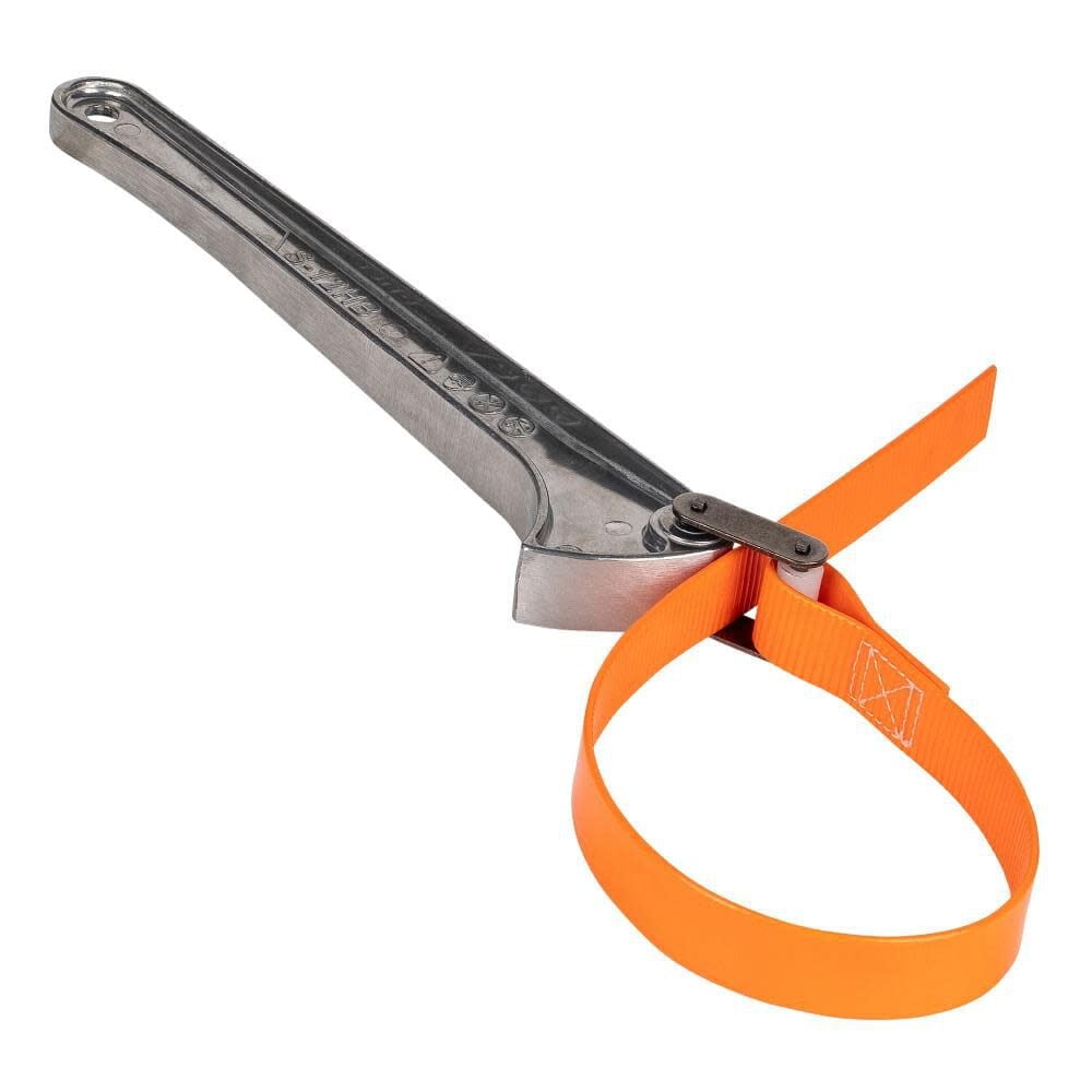 Klein Tools Grip-It Strap Wrench, 1-1/2 to 5-Inch, 12-Inch Handle