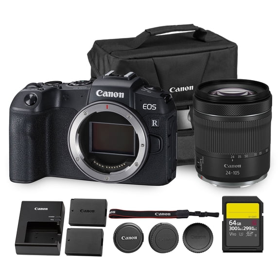 Canon EOS RP Mirrorless Camera – 26.2MP Full-Frame Sensor, 4K Video