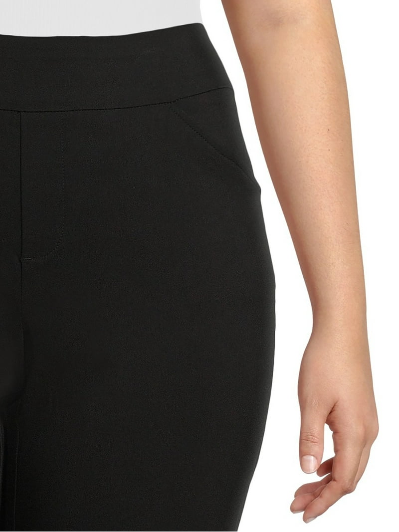   レディースM size JMS Just My Size by Hanes Women's Plus Size Millennium Capri