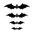 thumbnail image 2 of Alloween Decoration PVC Wall Stickers 3D Stereo Stickers 112pc, 2 of 4