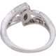 thumbnail image 4 of Women Ring Inlaid with Oval Artificial Gems Rhinestone Shiny Ring Jewelry Birthday Gifts (Navy Blue, Size 8), 4 of 4