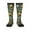 2 Black-1, variant on Colorful Hippie print thigh-high socks, crafted for both men and women with a stretchy, high-opaque design perfect for daily wear