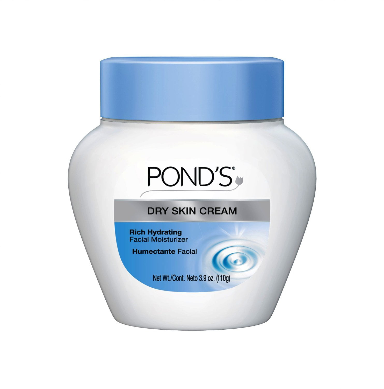 Ponds Cream Dry Skin 3.9 oz Facial Moisturizer - Walmart ...