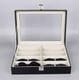 thumbnail image 2 of Estuche organizador de anteojos Vhermosa cuero 12 piezas negro AW-023, 2 of 5