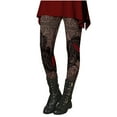 thumbnail image 2 of Fankiway Pantalon d'Hiver pour Femmes, Mode, Imprimé, Confortable, Ajusté, Bas, Pantalon Grande Taille pour Femmes, Liquidation, Pantalon de Survêtement à Jambe Grand pour Femmes, 2 of 3