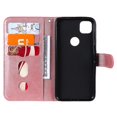 thumbnail image 4 of Wallet Case For Google Pixel 4a 4g,premium Pu Leather Magnetic Closure Card Slots Kickstand Zipper Pocket Soft Tpu Flip Cover - Pink, 4 of 5