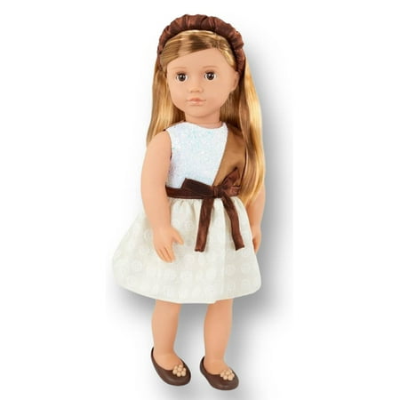 

Our Generation Shelby 18 Inch Fashion Doll - Scented Headband - Blonde Hair and Brown Eyes