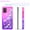 Pink/Purple, variant on Samsung Galaxy A52 5G Case, [Not fit for Samsung Galaxy A32/ Galaxy A72], Liquid Floating Glitter Quicksand Bling with Spot Diamond Cover - Teal/Purple