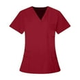 thumbnail image 5 of Aofany Scrubs Set for Women Nurse Uniform Jogger Suit Stretch Tank Top and Pants for Nurse Workwear, 5 of 9
